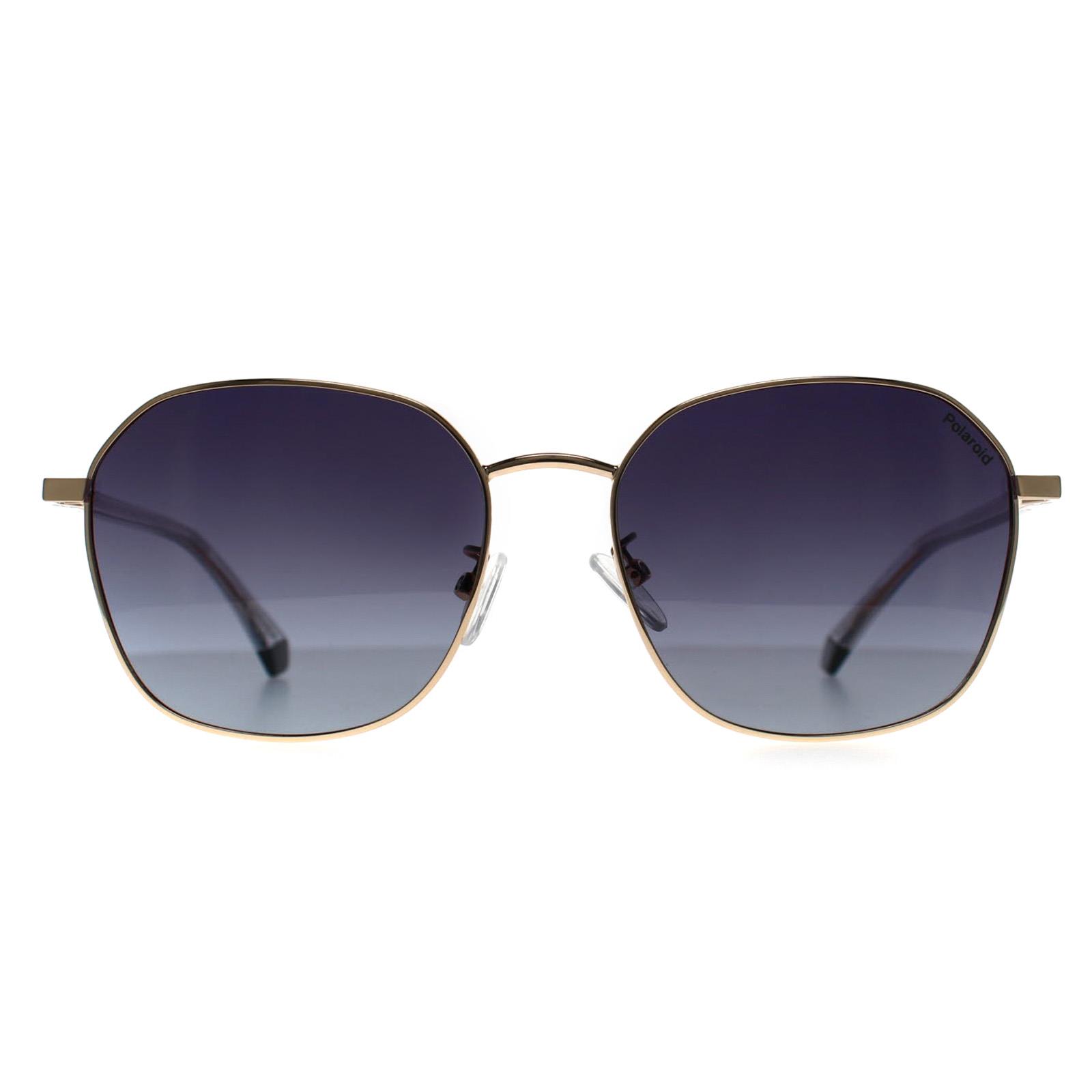 Polaroid PLD 4168/G/S/X J5G WJ gold lila Farbverlauf polarisierte Sonnenbrille