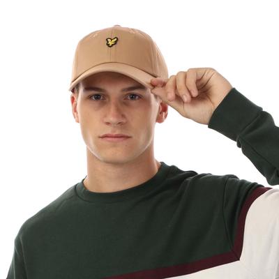 Lyle & Scott - Baseball-Mütze Gesticktes Logo für Herren/Damen Unisex (Sand) Image