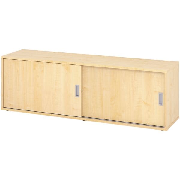 HAMMERBACHER Sideboard »Alicante« mit Schiebetüren Ahorn/Ahorn, 160x52x40 cm Image