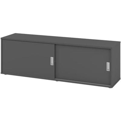 HAMMERBACHER Sideboard »Alicante« mit Schiebetüren Graphit/Graphit, 160x52x40 cm Image