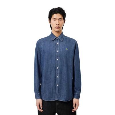 Lacoste - Hemd für Herren Denim Regulär (Blau) Image