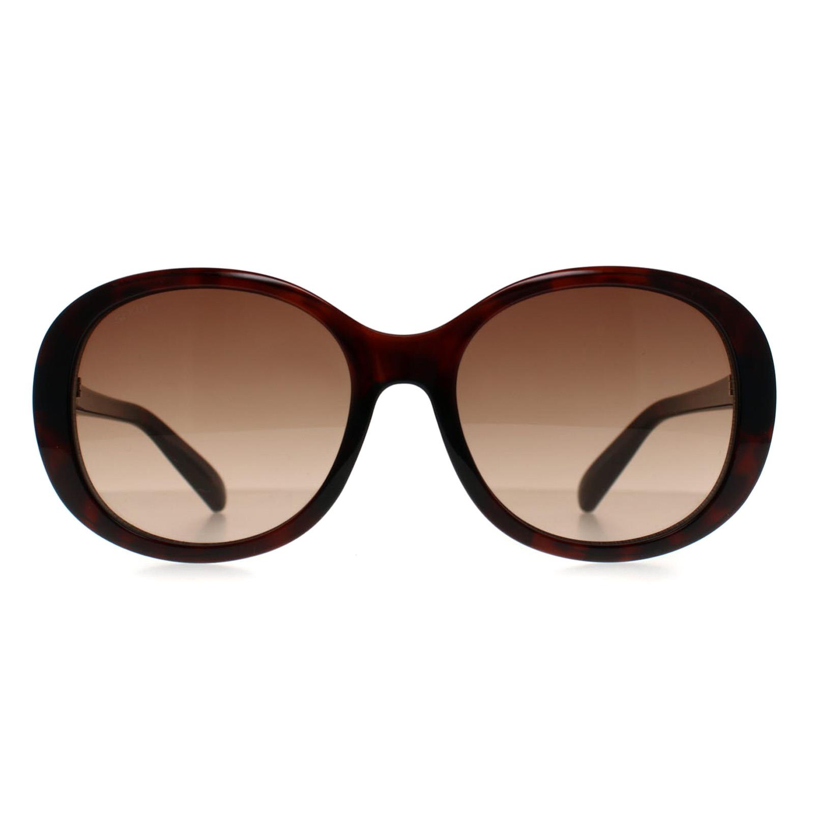 Seksy N2800 B transparent rot havanna braun Farbverlauf Sonnenbrille Image