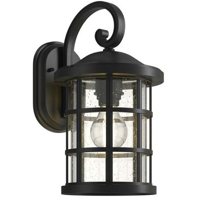 Lindby - neuwertig] Ankea Außenwandleuchte Außenleuchte Lampe Laterne Leuchte E27 Schwarz B-Ware Image