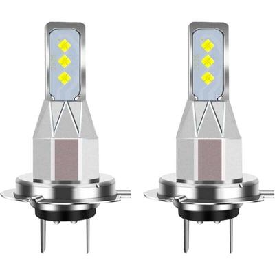 Odipie - 2 Stück H7-Serie LED-Scheinwerferlampen 20000LM 6000K weißes Licht 80W 6SMD Autolampen Image