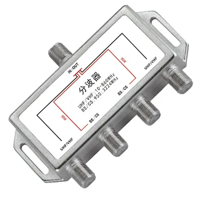 4 in 1 4 Weg Satellite Splitter 10-3224 MHz TV Signal Kabel Mixer 4K8K SAT/ANT Diplexer satellite Trennung RF Dropshipping