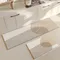 VIKAMA Tapis de porte de salle de bain en boue de diatomée antidérapant, durable et facile à nettoyer, couverture de bain, tapis de sol absorbant pour salle de bain, diatomite