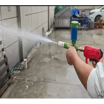 100ml Pressure Washer Gun with 1/4 Inch Quick Connector Car Wash Foam Sprayer Adjustable Foam Spray Pot for Cleaning Cars SUVs