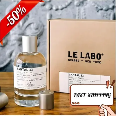 Le Labo Santal 33 Eau De Parfum Spray Unisex Iconic Scent of New York A Cult Sandalwood Fragrance Long-Lasting Perfume 100ml