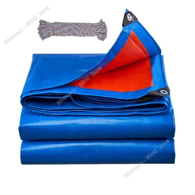 Sunshade Tarpaulin Waterproof Tarpaulin 180 g/m² PE Tarpaulin UV Resistant Weatherproof for Garden Furniture Pool Wood Car Boat