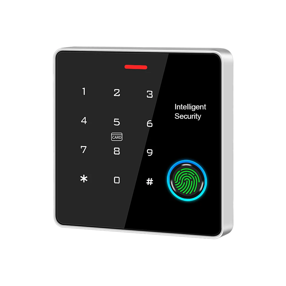 TF886 Finger Rfid 125 Khz + 13,56 Mhz Standalone Access Controler Master Karte Nfc Elektrische Tor Tastatur Outdoor IP67 Image