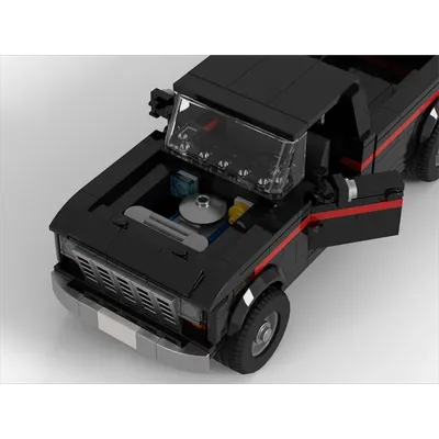 440PCS MOC F-250 Pickup Speed Champion Statische Ausgabe Klassische Auto Modell Racing kinder Spielzeug Geschenk Technologie Bausteine Image
