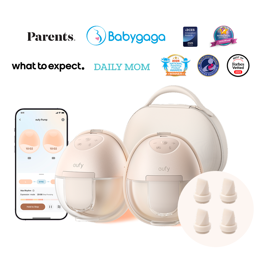 eufy Breast Pump S1 Pro and Original Duckbill Valves (4-Pack) eufy Breast Pump S1 Pro & Original Duckbill Valves (4-Pack)