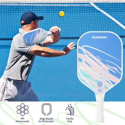 Kawasaki pickleball paddle Durable PP Honeycomb Core 15mm,Pickleball Paddles