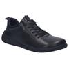 Barfußschuh JOSEF SEIBEL "Wallace 04", Herren, Gr. 47, schwarz, Leder, casual, Schuhe, Barfußschuh, Komfortschuh in Weite G, Topseller