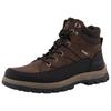 Winterboots ROMIKA, Herren, Gr. 42, braun (dunkelbraun), Lederimitat, Textil, casual, Schuhe, Winterstiefelette, Outdoorschuh, Schnürboots mit Innenreißverschluss