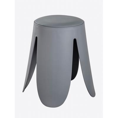 Hocker HEINE HOME, grau (anthrazit), B:44,5cm H:46cm T:44,5cm, Hocker Image