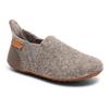 Hausschuh BISGAARD "sailor wool", Kinder, Gr. 24, grau (hellgrau), Wolle, klassisch, Schuhe, Kindergartenschuh mit Lammwolle, Größenschablone zum Download