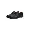 Schnürschuh TOMMY HILFIGER "HILFIGER VOGUE LTH SHOE", Herren, Gr. 45, schwarz, Leder, unifarben, elegant, Schuhe, Businesschuh, Abendschuh mit seitlicher Logoprägung