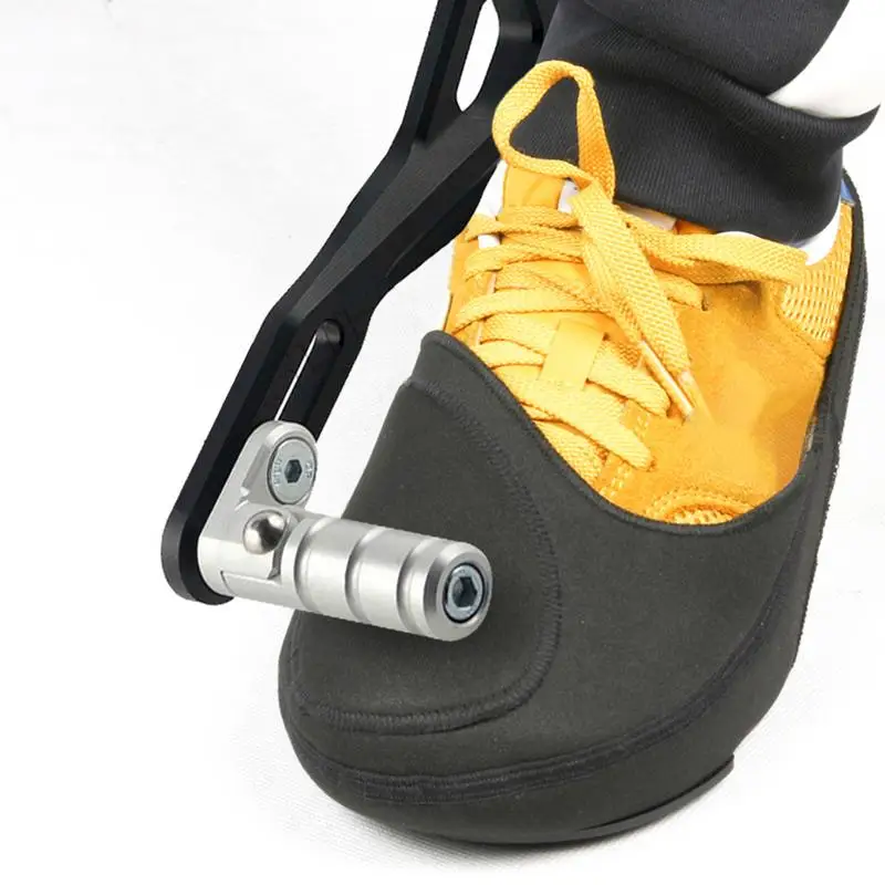 Motorrad Fuß Shifter Abdeckung Motorrad Shifter Schuh Abdeckung Schutz Pad Verschleißfeste Motorrad Zehenschutz für Stiefel Schuhe
