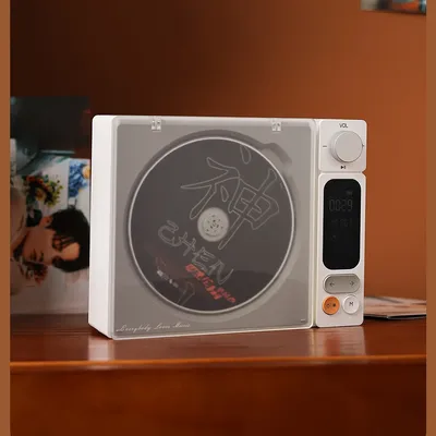 CD Player Bluetooth 5.0 Built-in Speaker Portable Rechargeable Support CD CD-R MP3 WMA USB 3.5mm AUX 87.5MHZ-108.MHZ