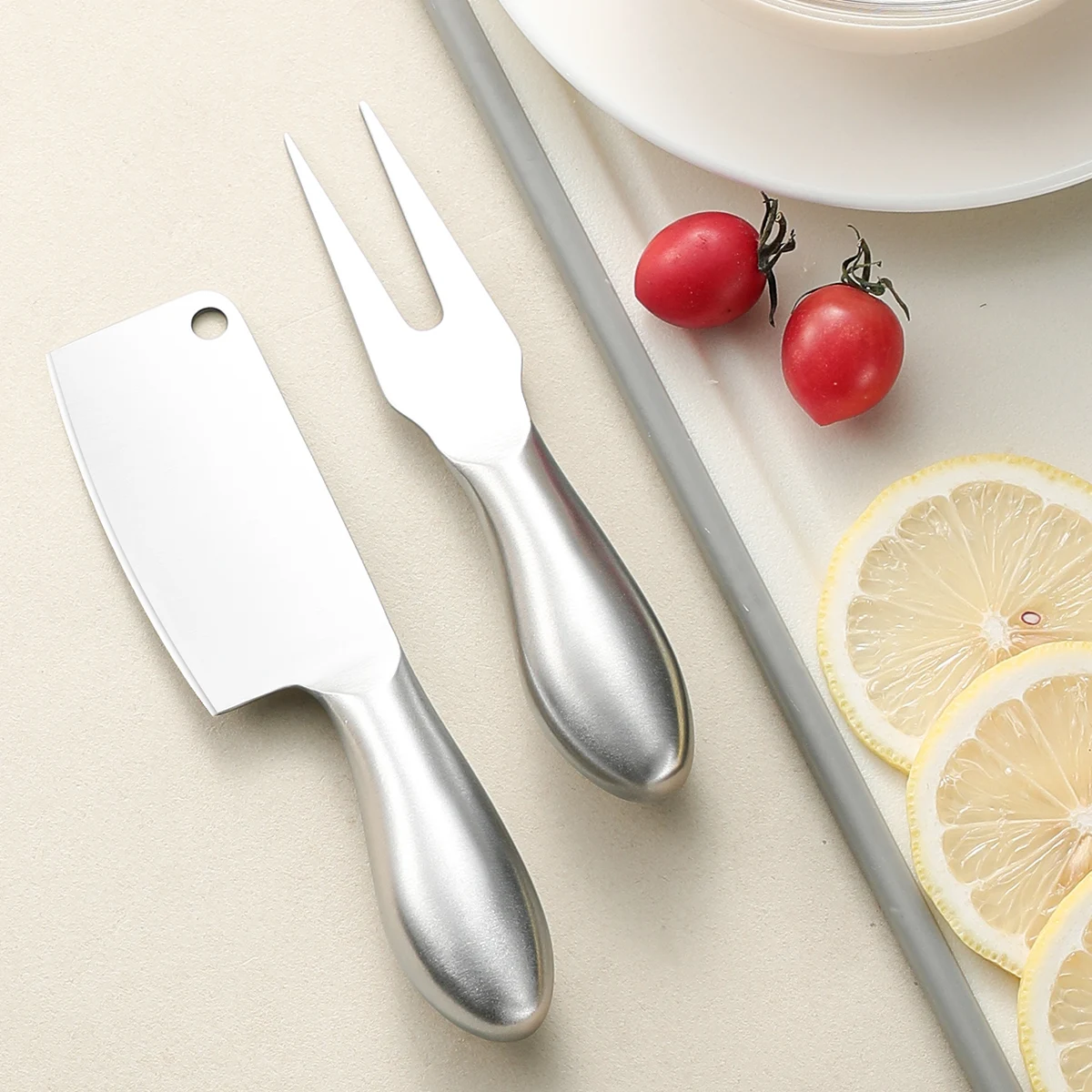 Multifunktions Käse Besteck Backen Werkzeuge Set Edelstahl Slicer Küche Gadgets Butter Messer Mini Kuchen Brot Messer Image