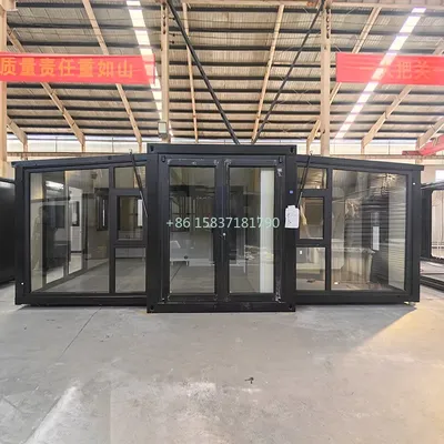 High Performance Container House 20 30 40 Ft Tiny Home Folding House Luxury Prefab Tiny Homes Modern Expandable Container House
