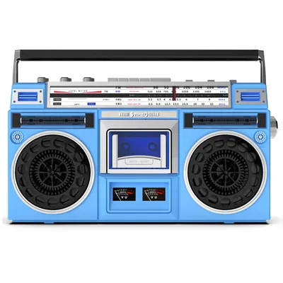 Boombox Radio Cassette Player Recorder, AM/FM -SW1/SW2 Radio, Wireless Streaming, USB/Micro SD Slots,Convert Cassettes to USB