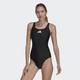 adidas Performance Womens 3 Bar Logo Swimsuit - Black/white Recycled Material - Size X-large | adidas Performance Sale | Discount Designer Brands