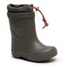 Gummistiefel BISGAARD "thermo", Kinder, Gr. 26, grün (olive), Gummi, Basic, Schuhe, Boots mit Lammwolle, Größenschablone zum Download