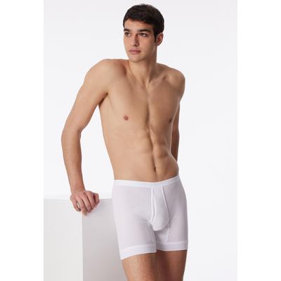 Slip SCHIESSER "Original Classiscs", Herren, Gr. 7, 100, weiß, Feinripp, Obermaterial: 100% Baumwolle, körpernah, Unterhosen, mit Eingriff, Feinripp, ohne störende Seitennähte Image