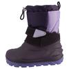 Barfußschuh LURCHI, Kinder, Gr. 31, lila (lila, flieder), Lederimitat, Textil, modisch, Schuhe, Barfußschuh, Klettboots mit Warmfutter, Größenschablone zum Download