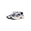 Sneaker TOMMY JEANS "ARCHIVE '25", Herren, Gr. 43, weiß (blau, grau, weiß), Textil, Lederimitat, sportlich, Schuhe, Freizeitschuh, Halbschuh, Schnürschuh mit reflektierenden Details