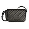 Umhängetasche TOM TAILOR "Mirela", Damen, Gr. B/H/T: 27cm x 16,5cm x 10,5cm, schwarz, Polyurethan, Taschen, weich wattiert und elegant in trendigen Formaten