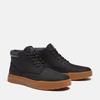 Schnürboots TIMBERLAND "MAPLE GROVEMID LACE UP SNEAKER", Gr. 47,5, schwarz (schwarz nubuck), Leder, sportlich, Schuhe, Winterschuhe, Sneakerboots, Winterboots