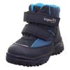 Winterboots SUPERFIT "HUSKY WMS: Mittel", Kinder, Gr. 28, blau (blau, türkis), Lederimitat, Polyester, Basic, Schuhe, Snowboots mit wasserdichtem GORE TEX, Größenschablone zum Download