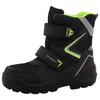 Winterboots LURCHI "Klaus SYMPATEX", Kinder, Gr. 29, gelb (anthrazit, gelb), Lederimitat, Textil, modisch, Schuhe, Klettboots mit SYMPATEX, Größenschablone zum Download