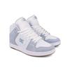 Sneaker DC SHOES "Manteca 4 Hi", Gr. 8(40,5), grau (grau, weiß), 51.34% Leder, 48.66% Synthetikmaterial, Schuhe