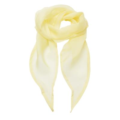 Premier Damen Chiffon-Schal / Chiffon-Halstuch (Zitrone) Image