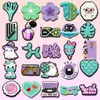 1/25 stücke Nette Kuh Katze Schafe Schuh Zubehör Dekoration für Frauen Herz Parfüm Blume Schuh Charms Geist Pin clog Jeans