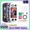 Linux System U8 IPS Screen 4.0-inch Retro Video Game Console Handheld Portable Pocket Video Game Player 64GB Boy's Game PSP GBA