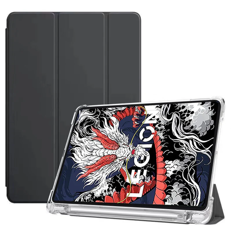 Für Lenovo LEGION Y700 3rd Gen 8,8 "TB321FU Fall mit Stift Halter Weiche TPU Zurück Ständer Funda für Lenovo Y700 Gen 3 Abdeckung Image