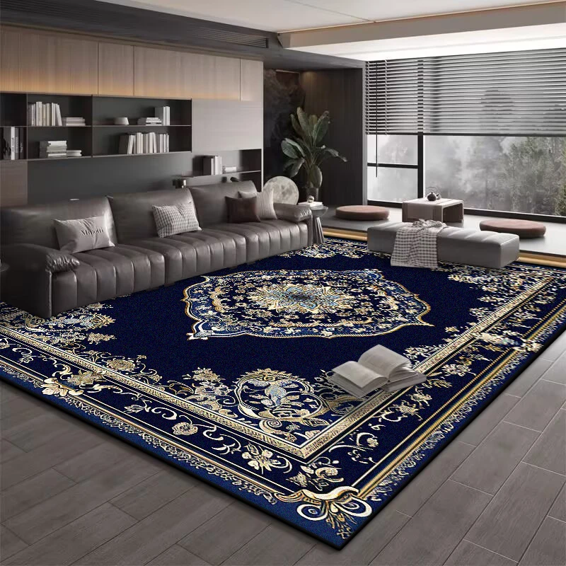 Retro European Style kitchen floor carpet Non-slip Carpets for Living Room Decoration Home Large Area Rugs Area Rug Mat floor