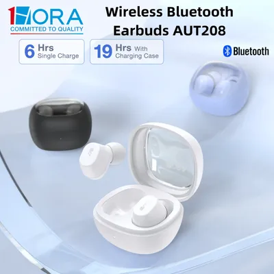 1HORA AUT208 Bluetooth 5.3 Drahtlose Ohrhörer Typ-C Lade In-Ear-Kopfhörer Breite Kompatibilität Für IOS/Android Weiß/Schwarz/Bule Image