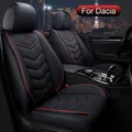 Coprisedili Anteriori e Posteriori 5 Posti, Set completo auto Impermeabili Pelle, Per Dacia Sandero, Duster‌, Logan, Jogger