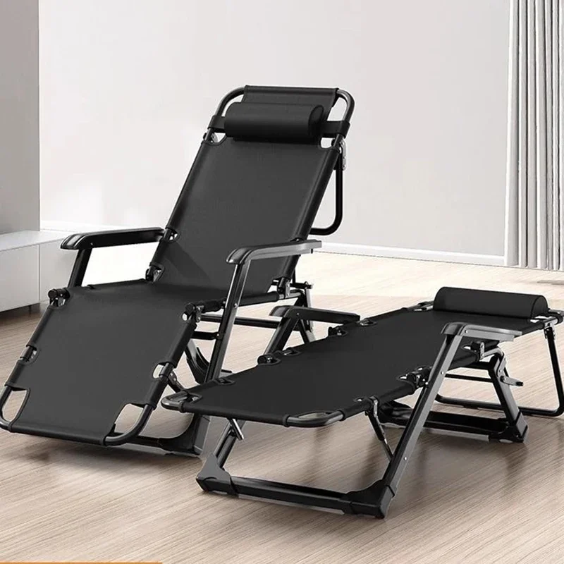 Hochwertiger Outdoor-Liegestuhl, zusammenklappbar, Strandkorb, Büro, Balkon, Camp, Rückenlehne, praktisch