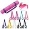 Ceinture de sport réglable en polymère pour yoga, sangle de transport initiée, écharpe de sport, exercice commandé, fitness, élastique, équipement de gym