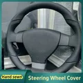Coprivolante per auto personalizzato cucito a mano in pelle per Volkswagen Golf 5 Mk5 GTl VW Golf 5 R32 Passat R GT 2005 Accessori auto