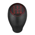 Pomello del cambio manuale per auto a 5 velocità, leva del cambio, per Peugeot 504 505 309 205 CTI ABS rosso