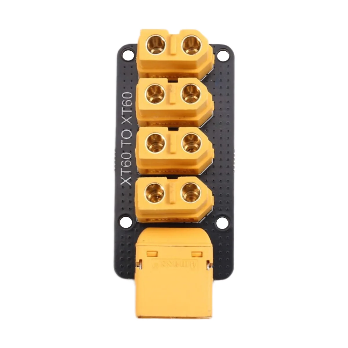 B78B-200A Stromverteilerplatine, 4 Kanäle, XT60-Stecker, männlich, weiblich, 45 x 23 mm, PCB-Schweißplatine, Platte für RC-Car Image