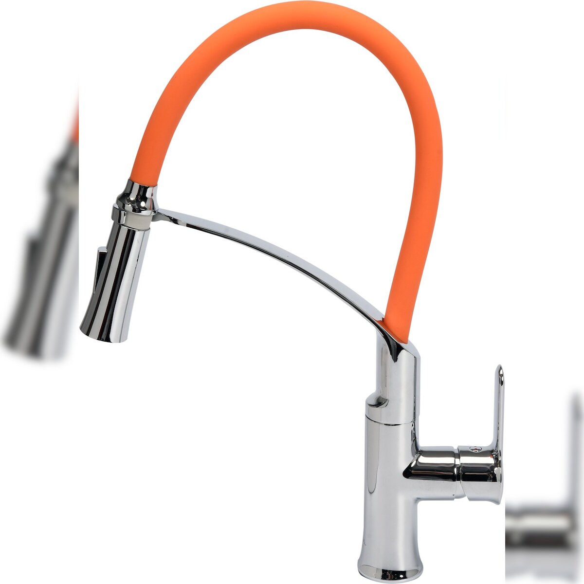 TRIZERATOP Küchenarmatur Flexible 2, orange, Wasserhahn, Spültischarmatur, Mischbatterie Image